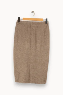 New American Vintage Jupe clair - Taille S/36 Marron