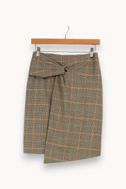 Cheap ba&sh Jupe à carreaux - Taille XS/34 Multicolore