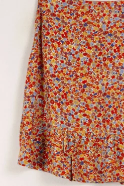 Shop Comptoir des Cotonniers Jupe à motifs - Taille S/36 Multicolore