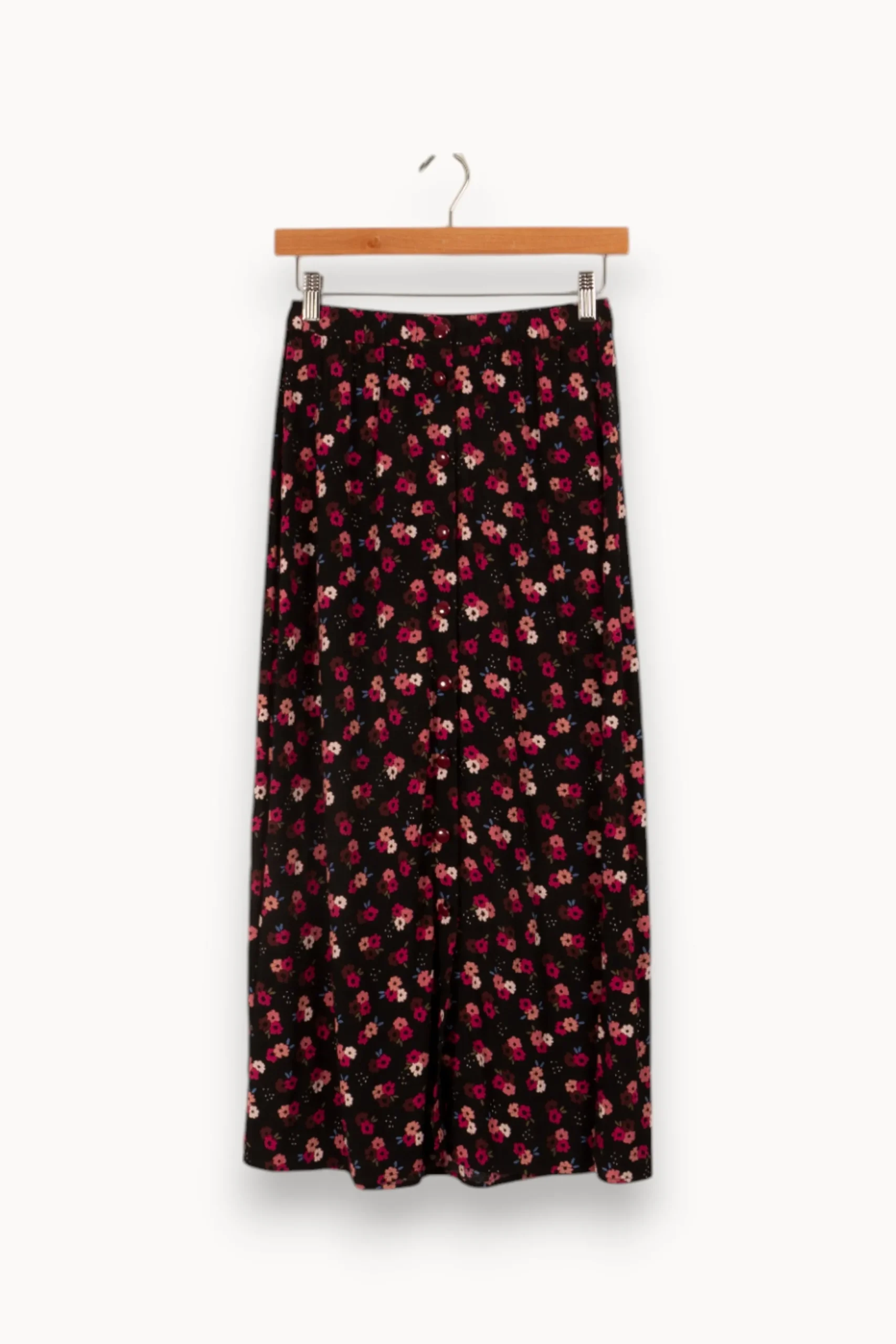 New Des petits hauts Jupe multicolore - Taille XS/34 Noir