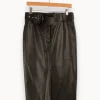 Flash Sale Caroll Jupe e effet cuir - Taille S/36 Noir
