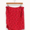 Best Comptoir des Cotonniers Jupe à fleurs - Taille XL/42 Rouge