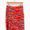 Hot One Step Jupe à motifs - Taille M/38 Rouge