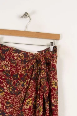 Online ba&sh Jupe - Taille XS/34 Rouge