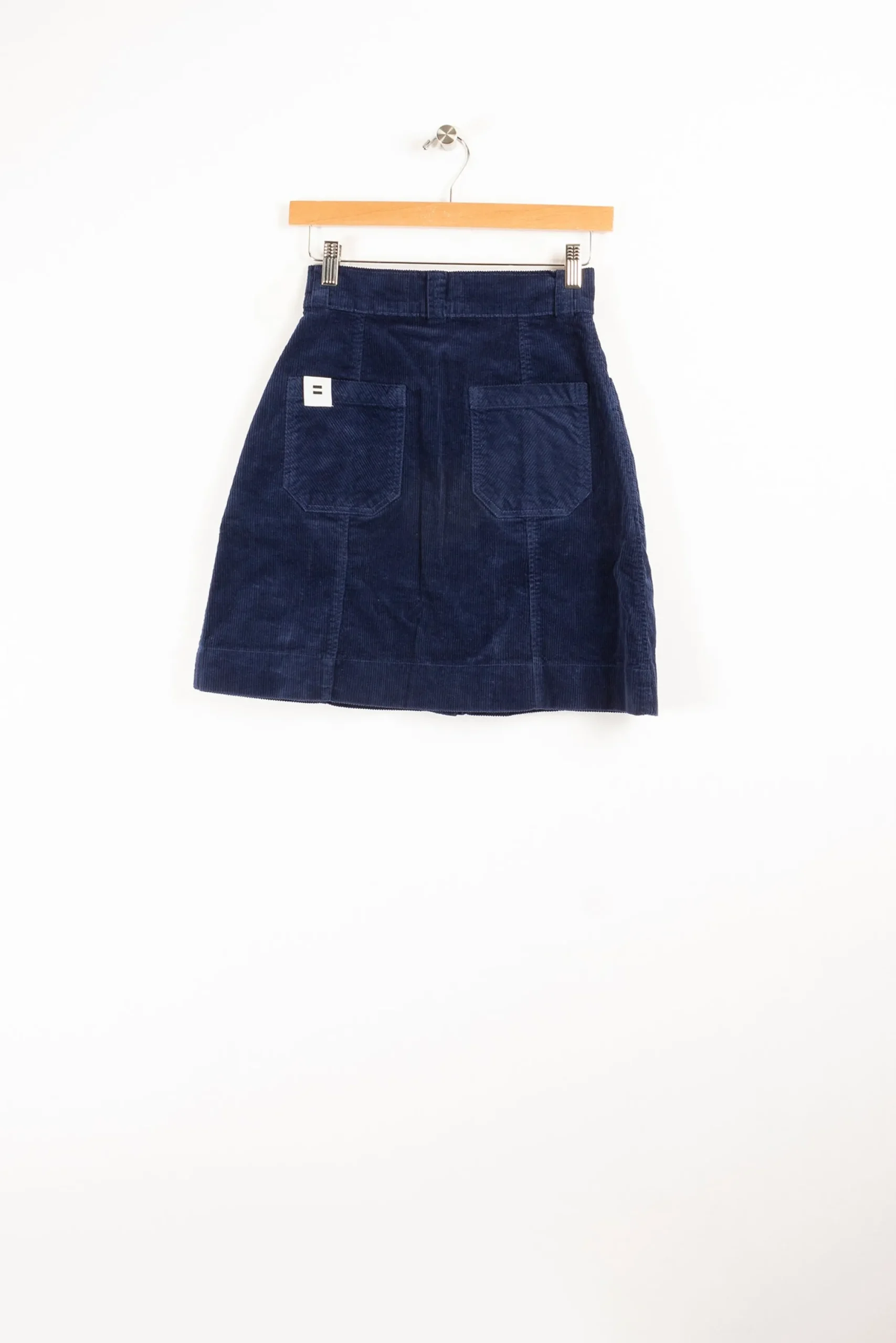 Best Côtelé Paris Jupe trapeze denim - XXS/32 Bleu