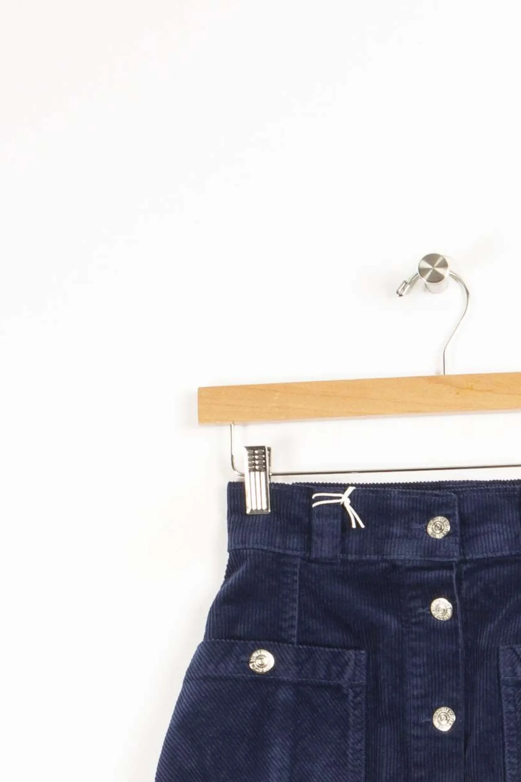 Best Côtelé Paris Jupe trapeze denim - XXS/32 Bleu