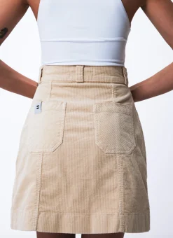 Online Côtelé Paris Jupe trapeze sable - XXS/32 Beige