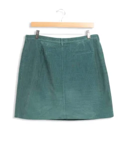 Cheap A.P.C. Jupe velour côtelé - L Bleu