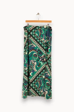 Outlet La Fée Maraboutée Jupe e - Taille XL/42 Vert