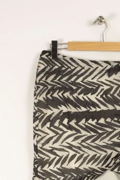 Hot One Step Jupe zébrée - Taille L/40 Gris