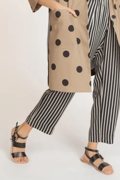 Online La Fée Maraboutée Manteau à pois - L/40 Marron