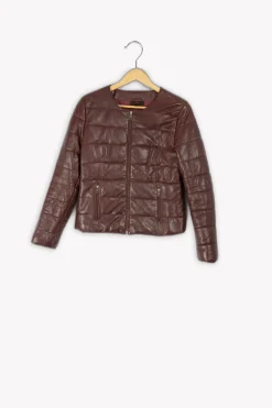 Store Derhy Manteau - S/36 Bordeaux