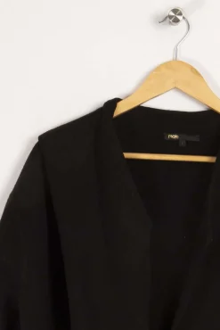 Cheap Maje Manteau - S/36 Noir