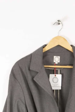 New Ines de la Fressange Paris manteau - S/36 Gris