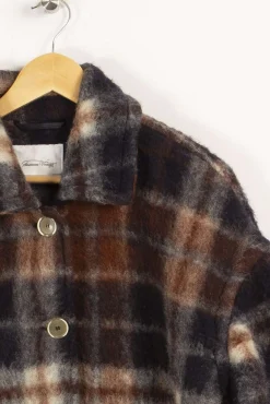 Shop American Vintage Manteau - S/36 Multicolore