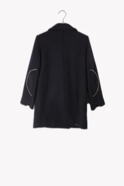 Hot Zadig&Voltaire Manteau - S/36 Bleu