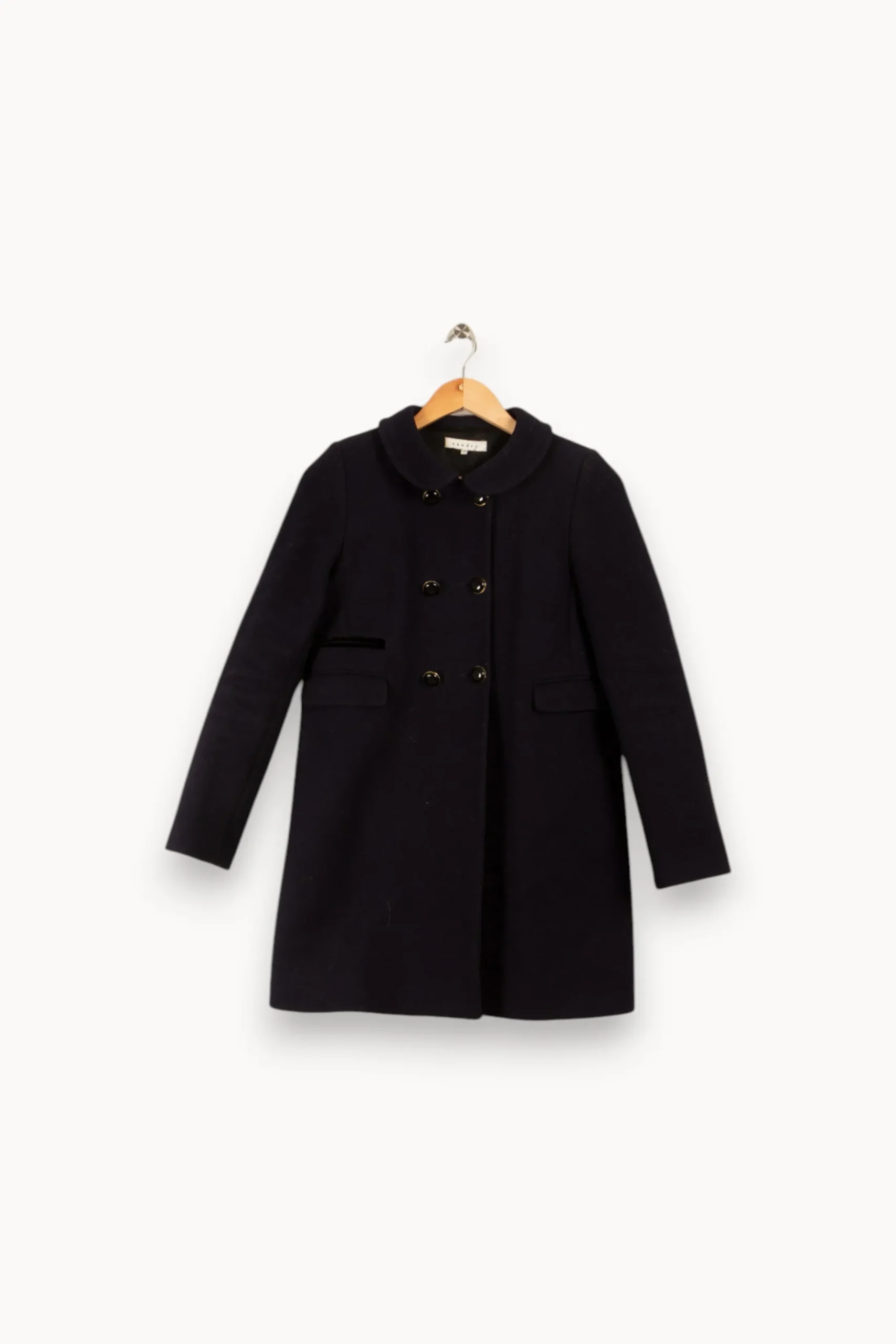 Cheap Sandro Manteau - Taille M/38 Bleu
