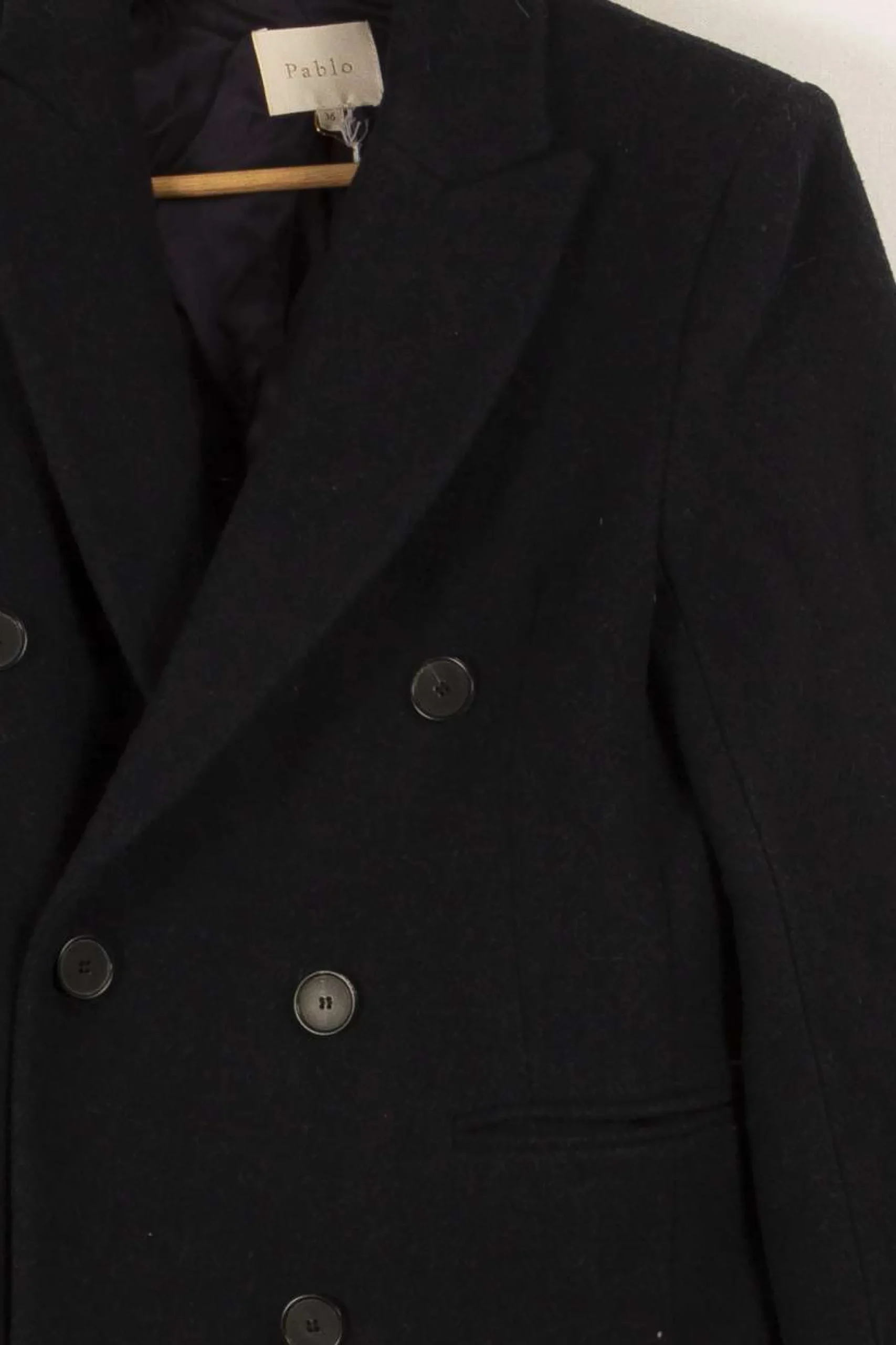 Fashion Pablo Manteau - Taille S/36 Bleu