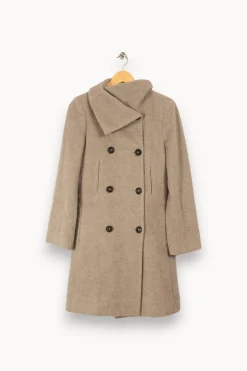 Shop Joseph Manteau - Taille XS/34 Gris