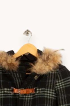 Store Maje Manteau laine - S/36 Vert