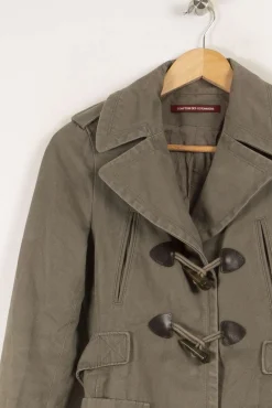 Sale Comptoir des Cotonniers Manteau léger - Taille S/36 Vert