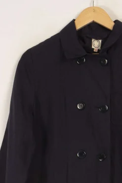 Hot Ines de la Fressange Paris Manteau long foncé - Taille S/36 Bleu