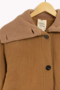 Cheap Ekyog Manteau - 36 Marron