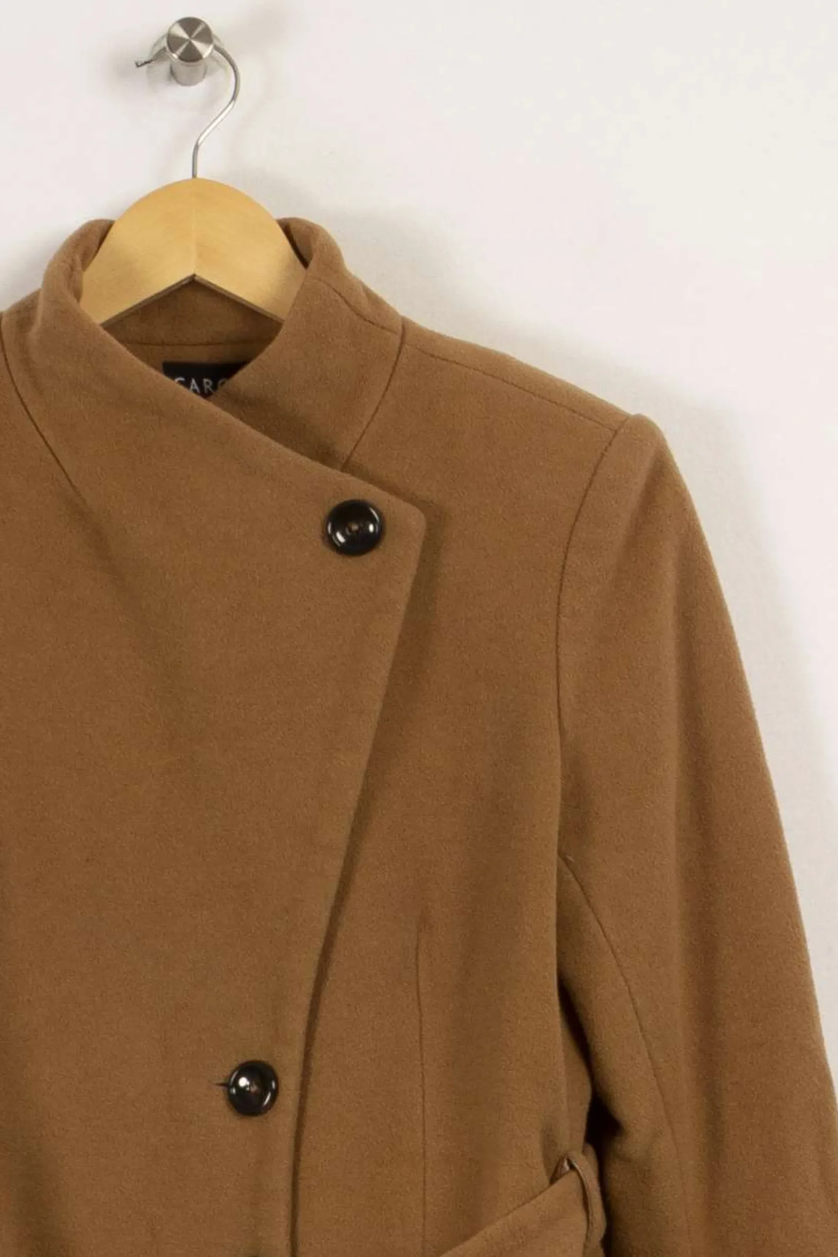 Flash Sale Caroll Manteau marron - Taille L/40 Beige