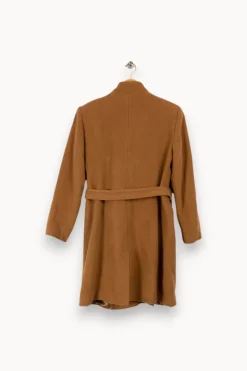 Flash Sale Caroll Manteau marron - Taille L/40 Beige