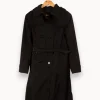 Online Bérénice Manteau - Taille S/36 Noir