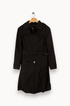 Online Bérénice Manteau - Taille S/36 Noir