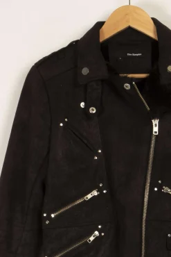 Best The Kooples Manteau - Taille S/36 Noir