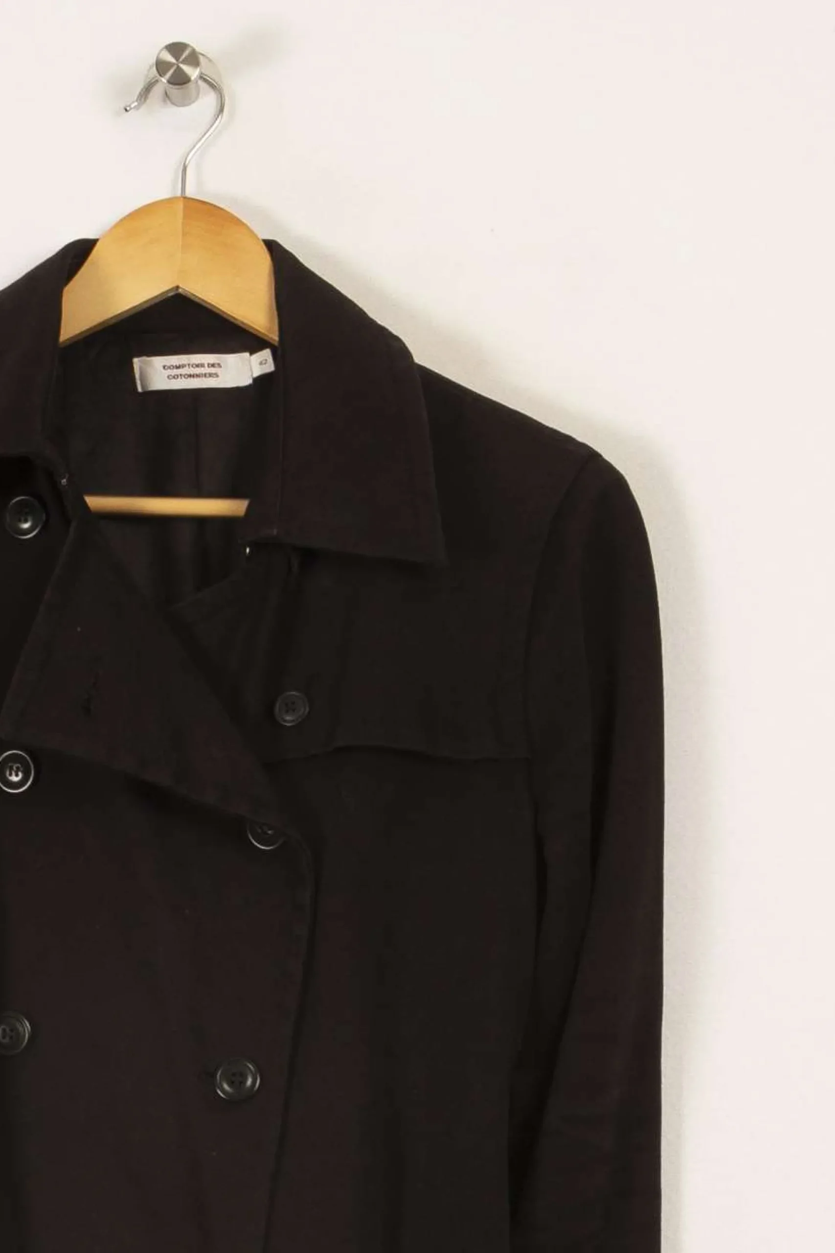 Best Comptoir des Cotonniers Manteau - Taille XL/42 Noir