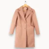 Fashion La Fée Maraboutée Manteau épais - M/38 Rose
