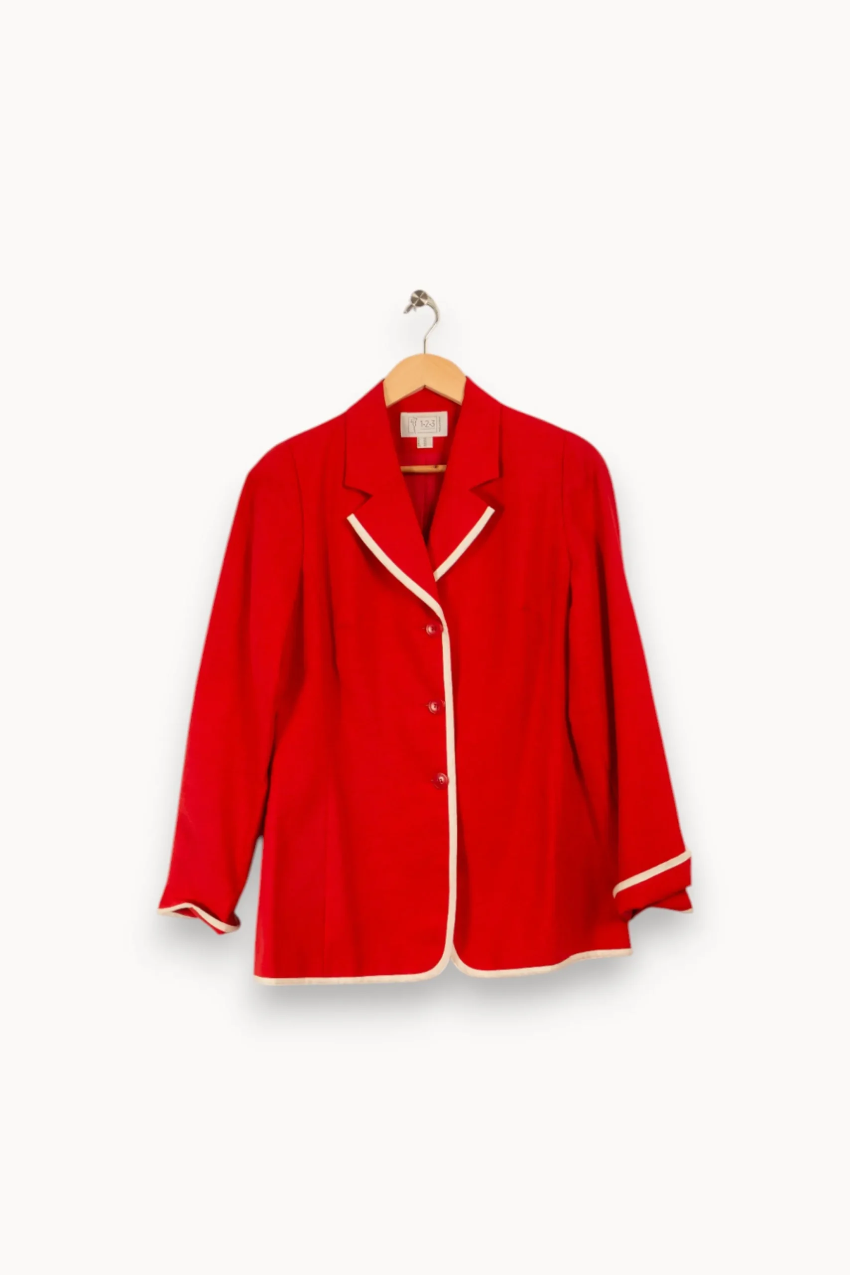 Hot Maison 123 Manteau - Taille XL/42 Rouge