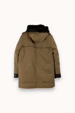 Outlet IKKS Manteau à capuche - Taille S/36 Vert