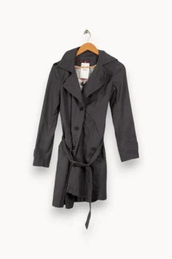 Shop Comptoir des Cotonniers Manteau - Taille S/36 Vert