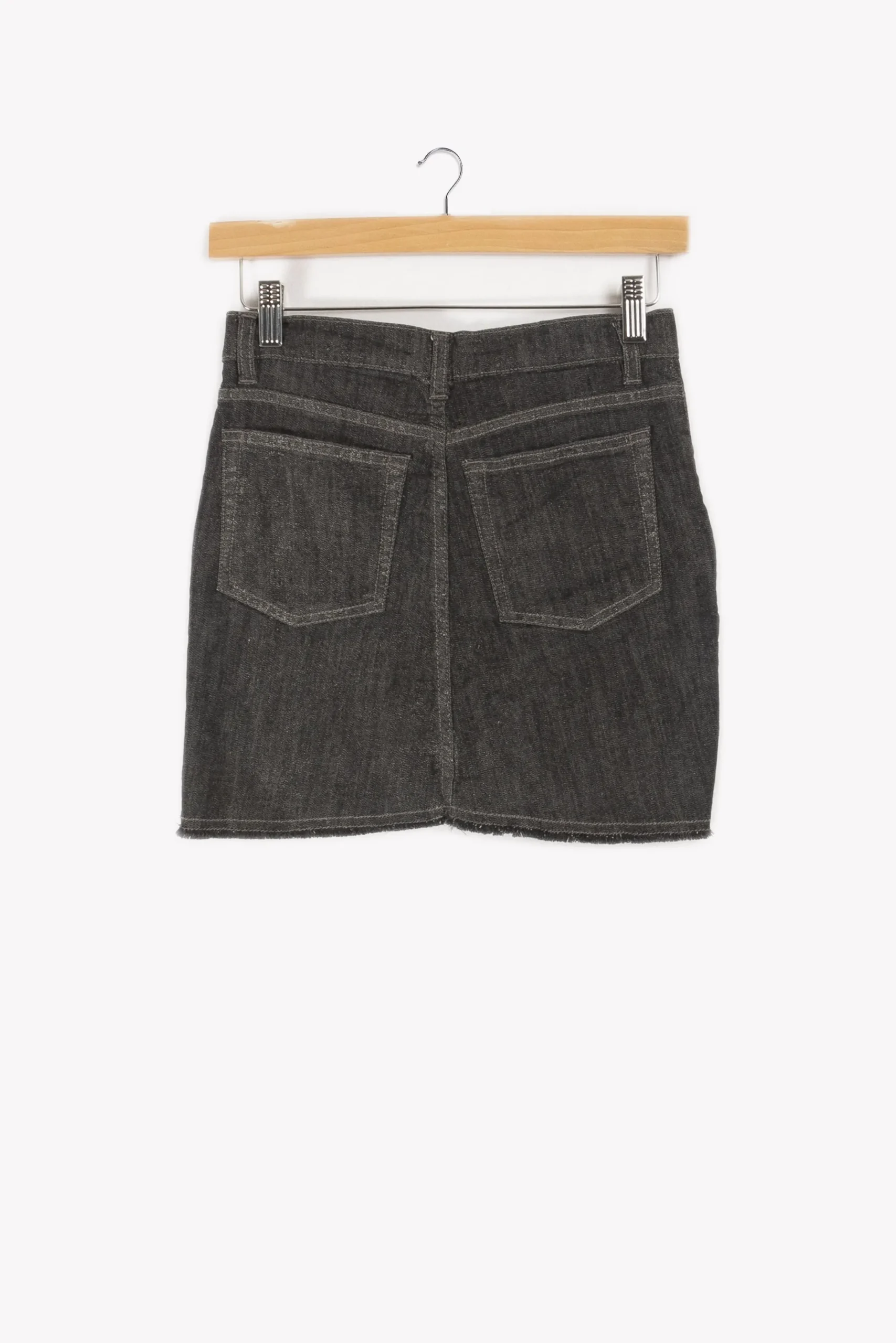 Best The Kooples Mini jupe jean e - S/36 Noir