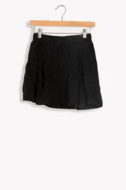 Cheap American Vintage Mini-jupe e à fronce Noir