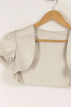 Hot Paule Ka Mini-veste e - Taille M/38 Gris