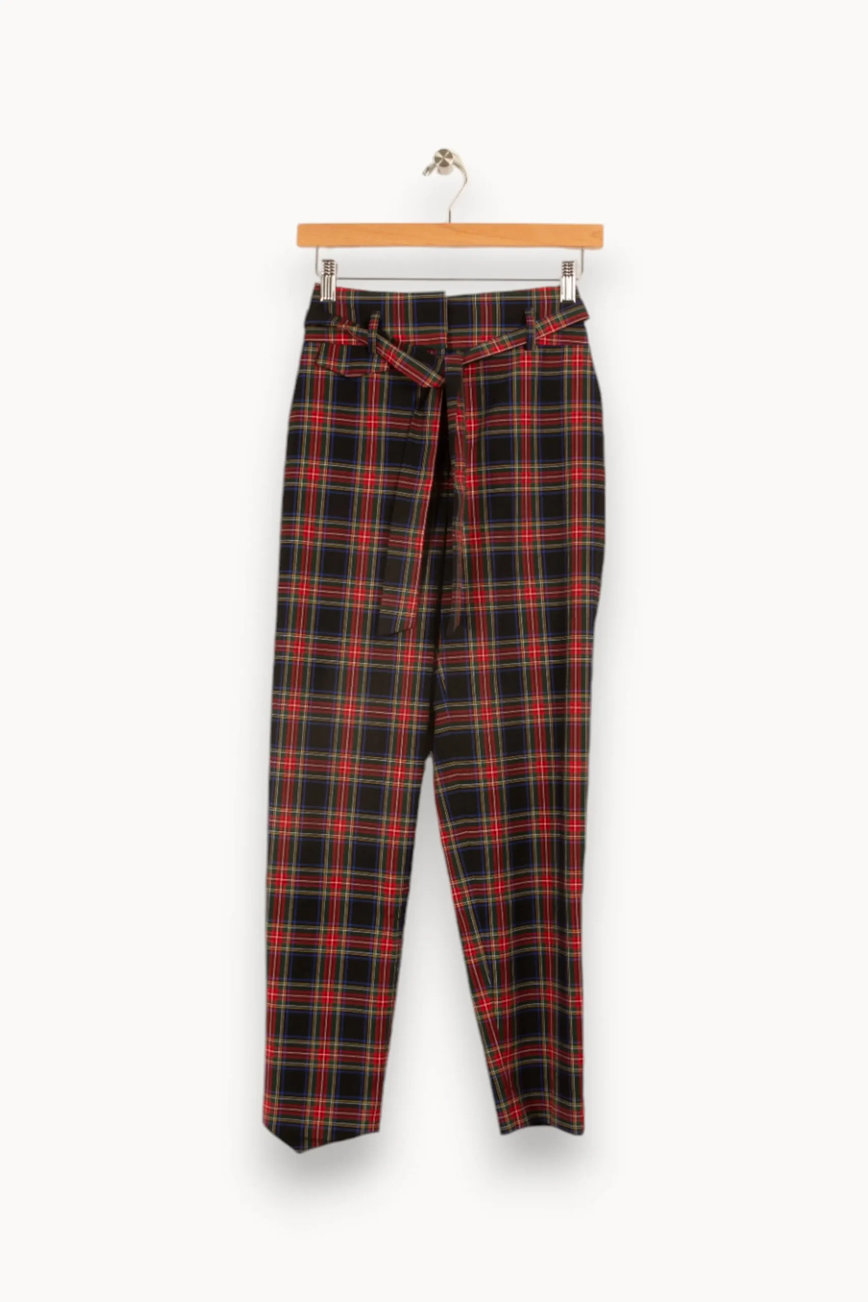 Fashion Caroll Pantalon à carreaux - Taille XS/34 Multicolore