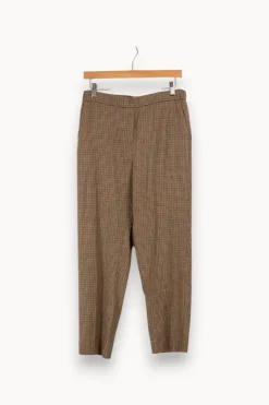 Store Diega Pantalon à carreaux - Taille L/40 Multicolore