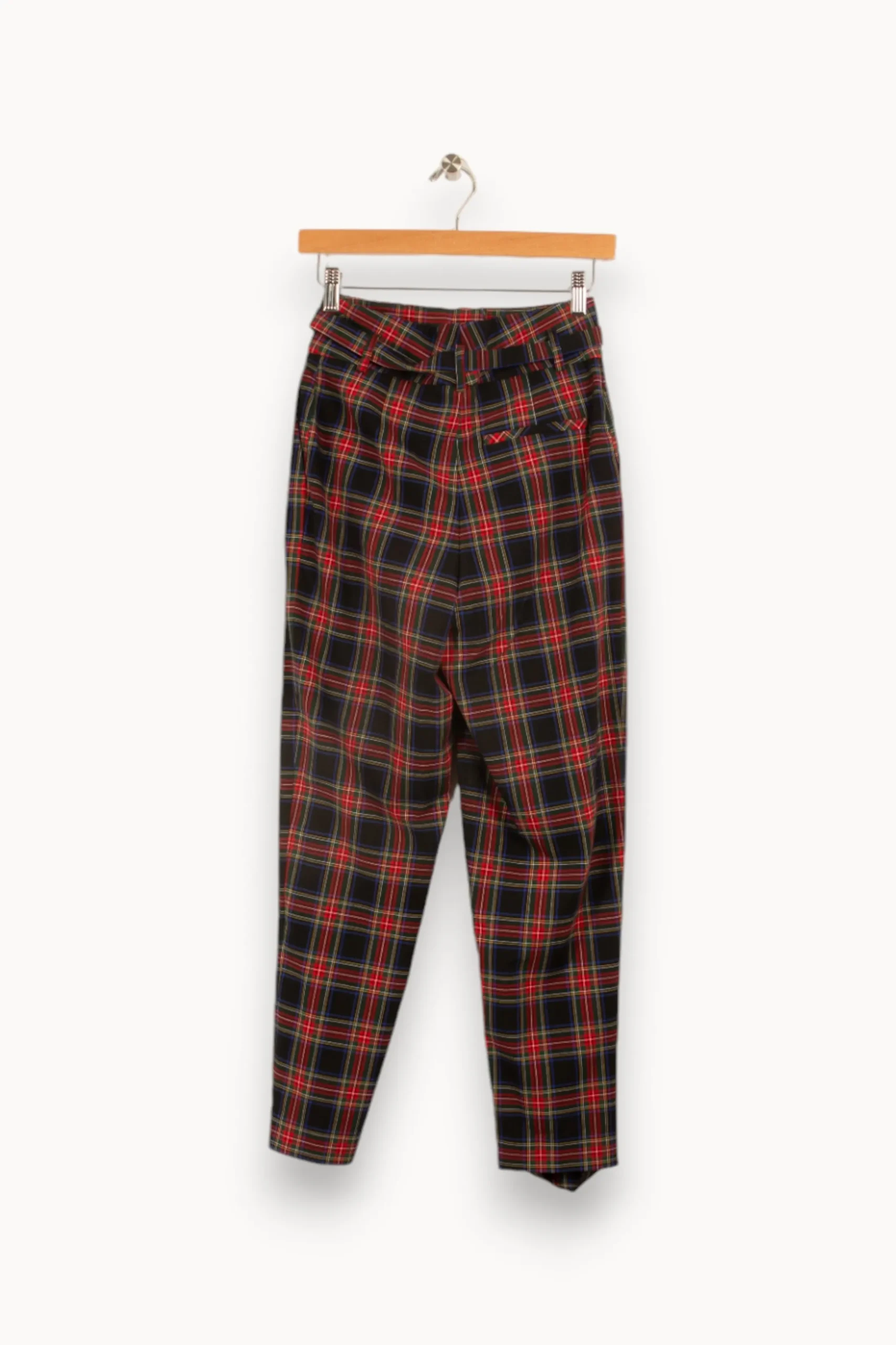 Fashion Caroll Pantalon à carreaux - Taille XS/34 Multicolore