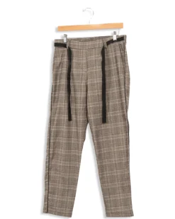 Best Sale La Fée Maraboutée Pantalon à carreaux - 42 Gris