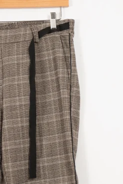 Best Sale La Fée Maraboutée Pantalon à carreaux - 42 Gris