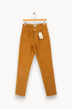 Clearance Côtelé Paris Pantalon - L/40 Jaune