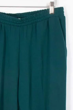 Discount La Fée Maraboutée Pantalon à pinces élégant - M/38 Vert