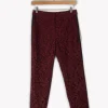 Shop Claudie Pierlot Pantalon - S/36 Bordeaux