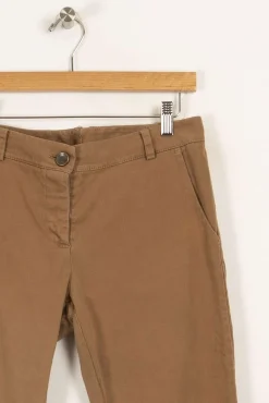 Shop La Fée Maraboutée Pantalon - S/36 Marron