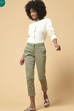 New La Fée Maraboutée Pantalon - Taille L/40 Vert